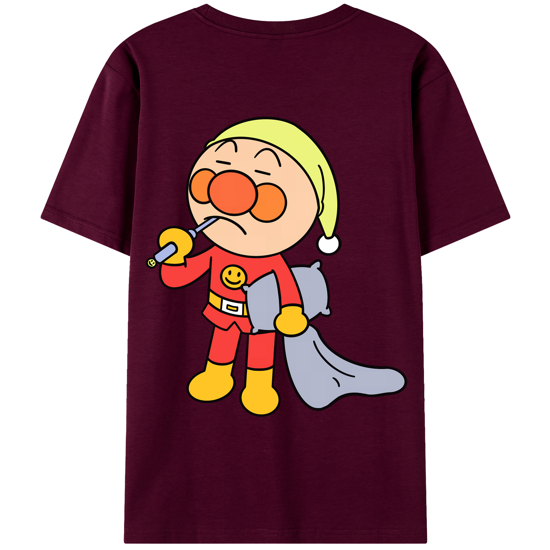 （画像用） アンパンマン Anpanman レディース半袖Tシャツ(バックプリント)